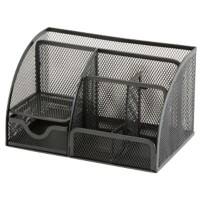Organiseur de bureau Office Depot Fil, métal Noir 22,2 x 14 x 12,5 cm