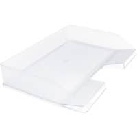 Corbeille à courrier Office Depot Polystyrène Transparent A4+ 500 Feuilles 36,4 x 25,5 x 6,5 cm  - TEST 27.3