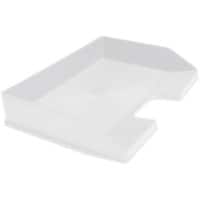 Corbeille à courrier Office Depot Polystyrène Blanc A4+ 500 Feuilles 36,4 x 25,5 x 6,5 cm