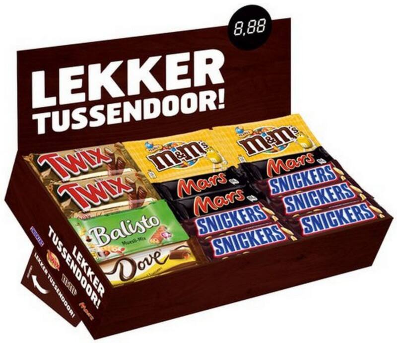 Boîte de barres chocolatées Mars 49 Unités