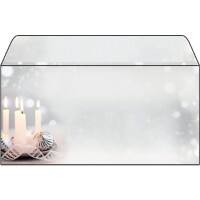 Enveloppes Sigel 90 g/m² DL Argenté, gris 50 Unités