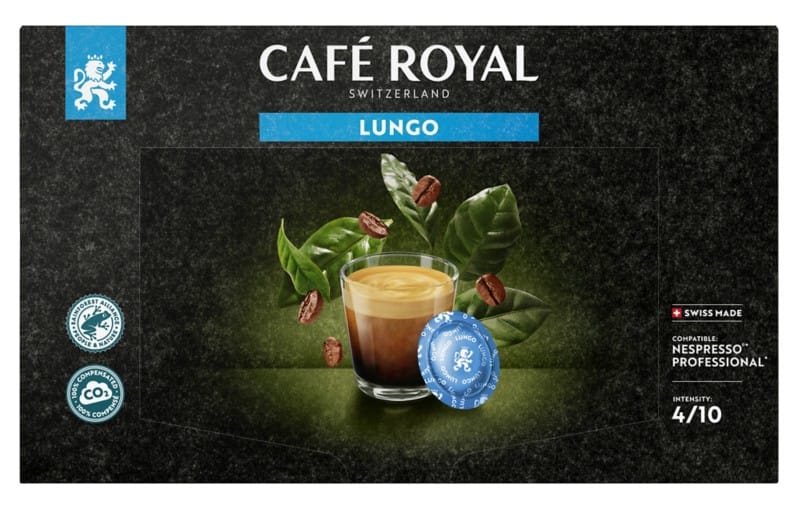 Café Royal se passe d'emballage pour son café en dose