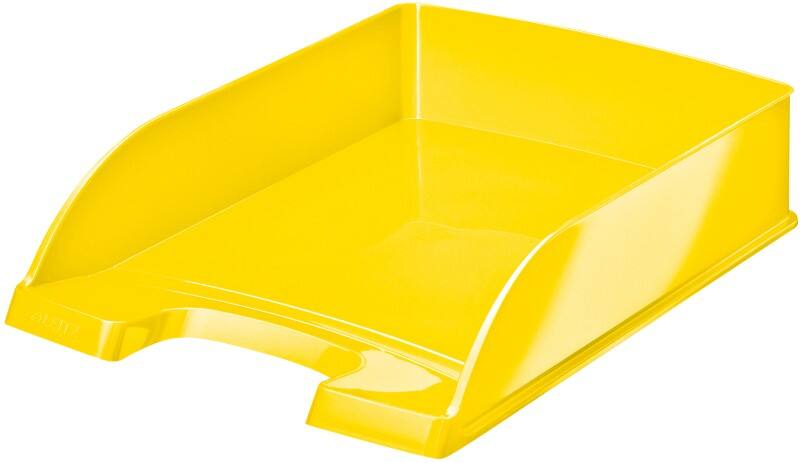 Corbeille à courrier Leitz WOW 5226 A4 Jaune 25,5 x 35,7 x 7 cm