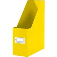 Porte-revues Leitz WOW Click & Store Carton laminé Jaune A4 10,3 x 25,3 x 33 cm
