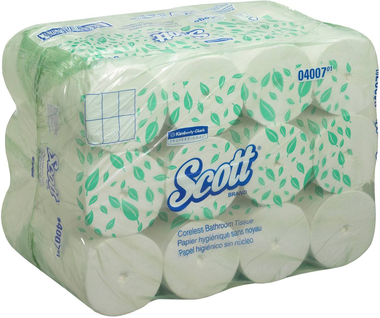 Papier toilette Scott 4007 2 épaisseurs 36 Rouleaux de 1000 Feuilles