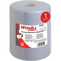 Essuie-tout WYPALL L20 General Clean Rouleau Bleu 2 épaisseurs 7301 500 Feuilles