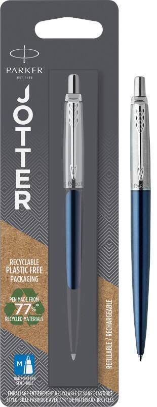 Stylo bille Parker 1953209 0.5 mm Bleu