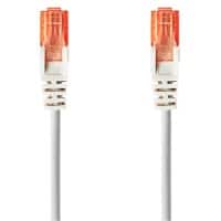 Câble réseau nedis CAT6 10/100/1000mbit 10 m Gris