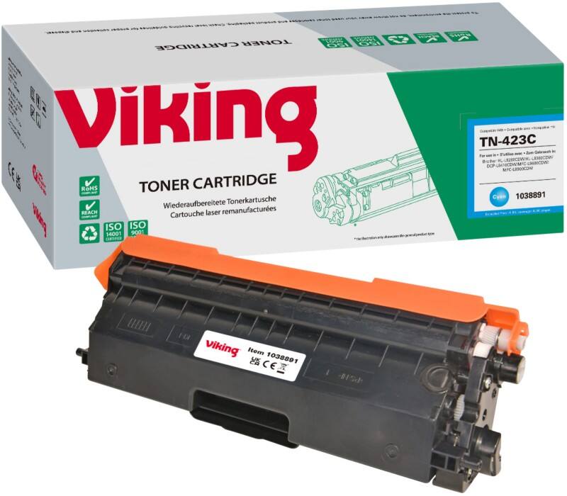 Toner Viking compatible Brother TN423C Cyan