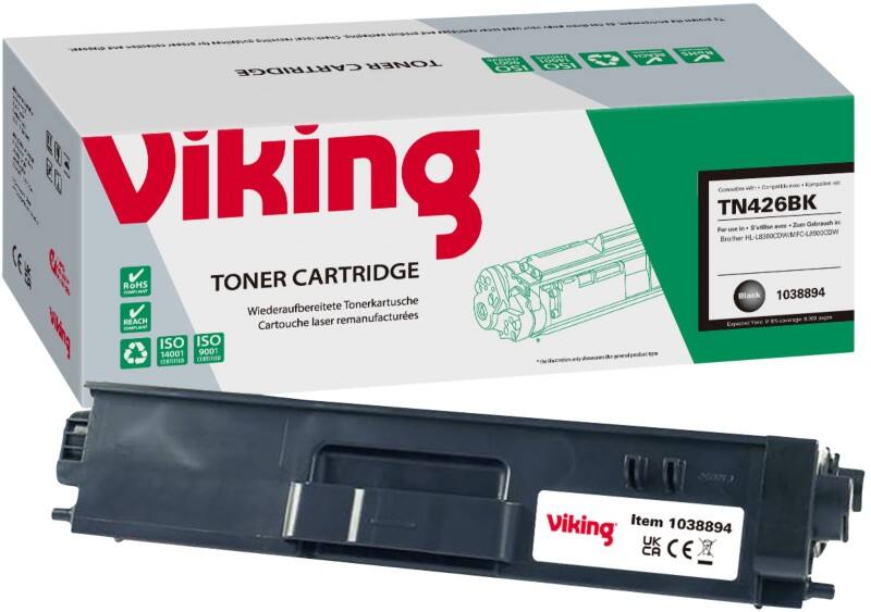 Toner Viking compatible Brother TN426BK Noir