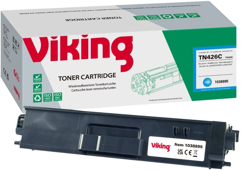 Toner Viking compatible Brother TN426C Cyan