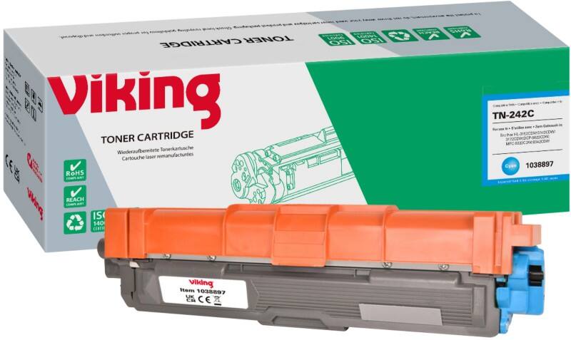 Toner Viking compatible Brother TN-242-C Cyan