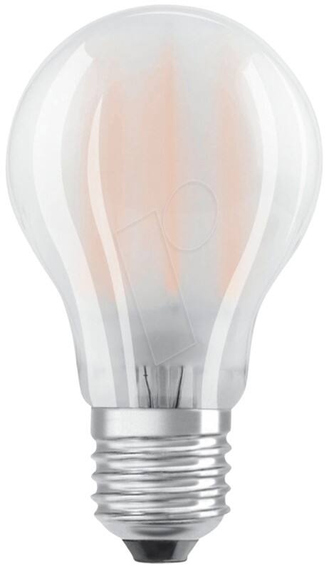Ampoule Osram Retrofit Classic A Dépoli E27 7,5 W Blanc chaud