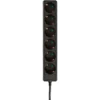 Multiprise Nedis 6 prises 3 m Noir