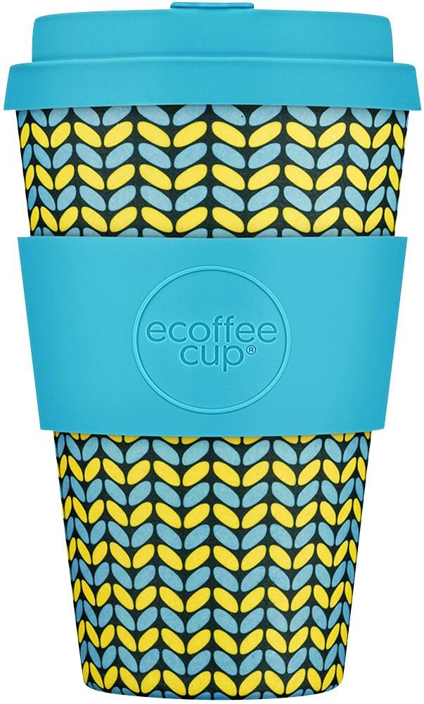 Tasse de café Ecoffee Cup Norweaven Bleu, jaune