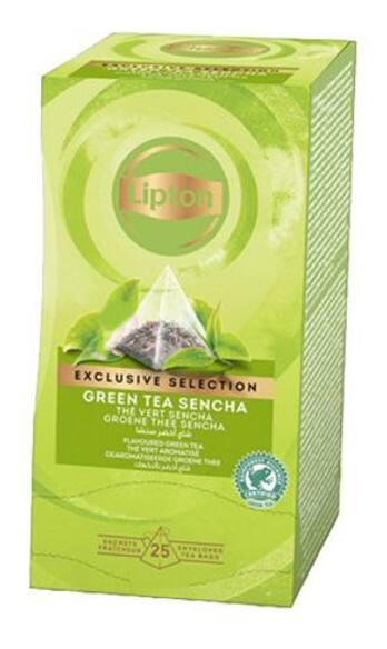 Thé vert Lipton Sélection exclusive Sencha 25 Unités de 2 g