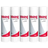 Bâton de colle Office Depot 40g Blanc, rouge 1051100 5 unités