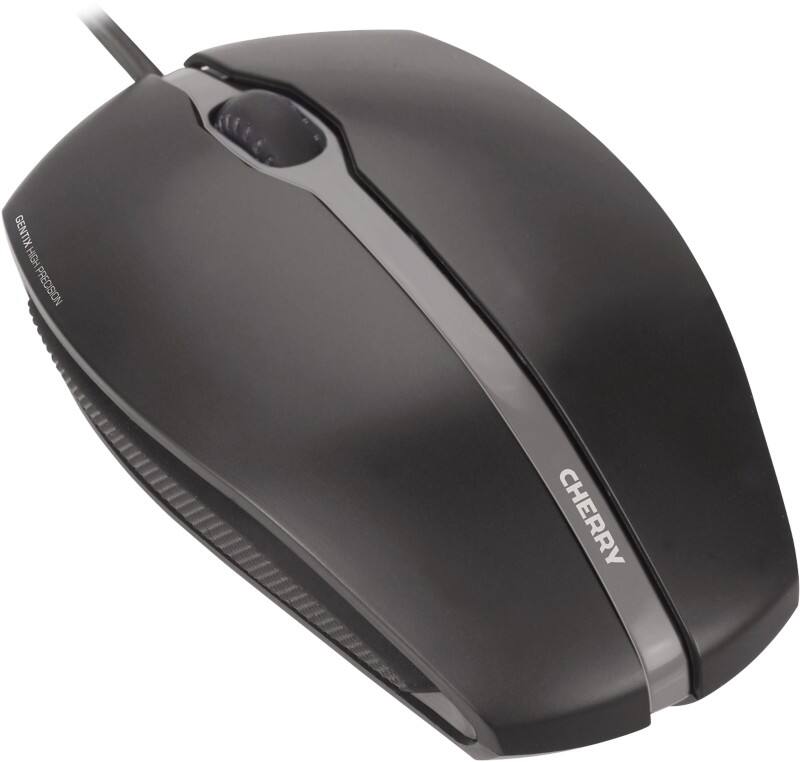 Souris CHERRY JM-0300-2 Avec fil Noir Adapté pour les gauchers