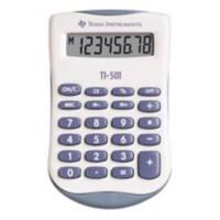 Calculatrice De Poche Texas Instruments TI-501 55 mm Bleu, Blanc 90 x 55 x 10 mm