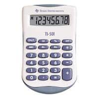 Calculatrice De Poche Texas Instruments TI-501 55 mm Bleu, Blanc 90 x 55 x 10 mm