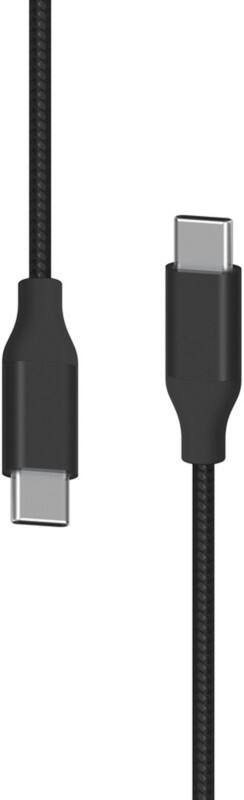Câble Xlayer PREMIUM Métallique vers USB C 1,5m (Recharge rapide 3A/USB 2.0) Noir
