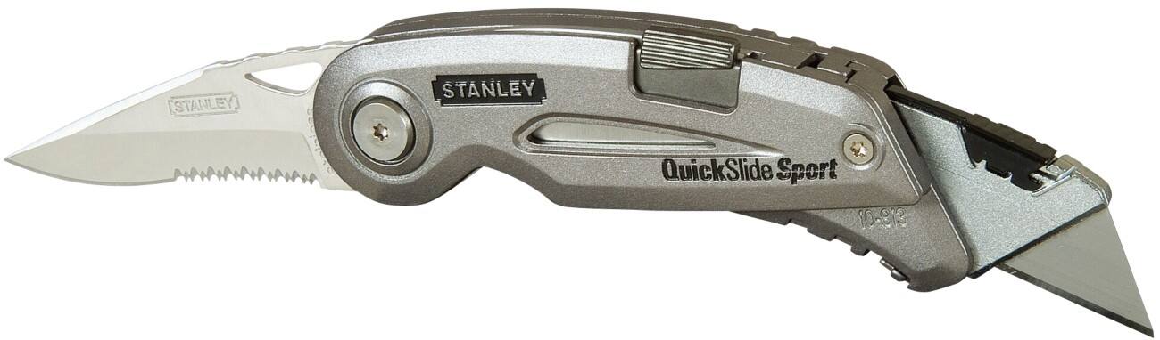 Cutter Stanley Quickslide II Métal Argenté