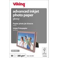 Papier photo Office Depot 1059906 Brillant 10 x 15 cm 280 g/m² Blanc 50 unités