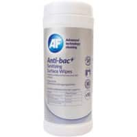 Lingettes désinfectantes pour surfaces AF Anti-bac+ 50 Unités
