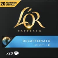 Capsules de café L'OR Rostretto 20 unités