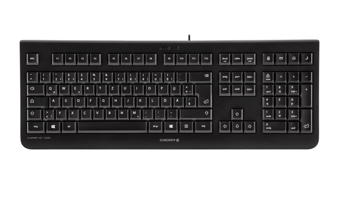 Clavier filaire Cherry KC 1000 Noir