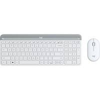 Clavier et souris Logitech QWERTZ Blanc MK470