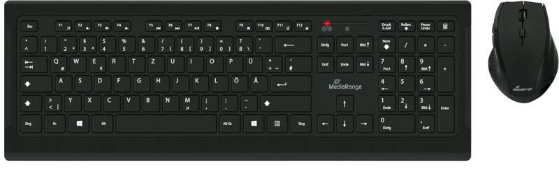 Clavier sans fil MediaRange MROS104 QWERTZ