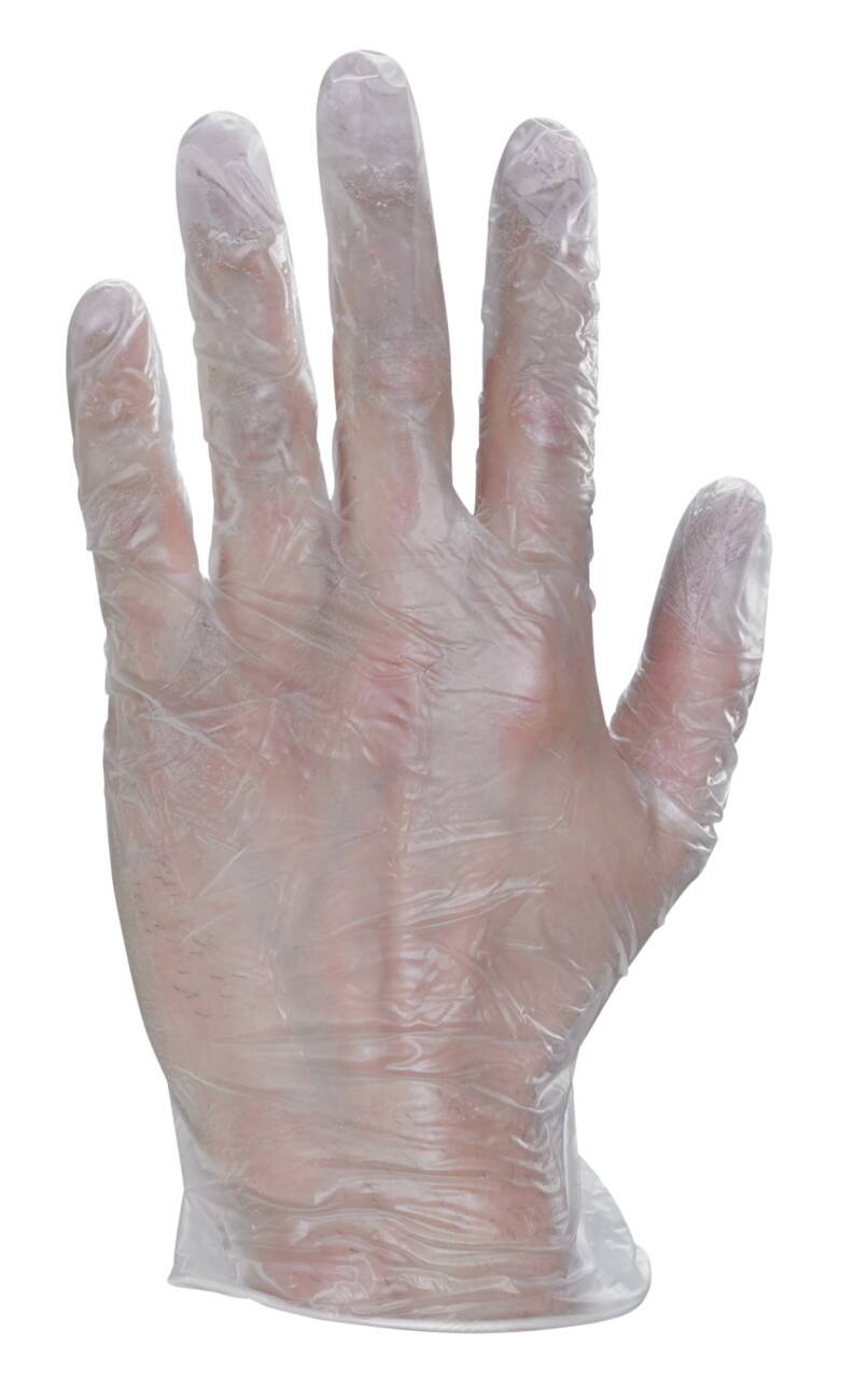 Gants jetables CLICK MEDICAL Vinyle Taille M Transparent 100 Unités