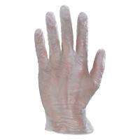 Gants médicaux GATAMO Jetable Vinyle Taille L Transparent 100 unités