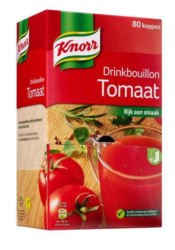 Bouillon Knorr Tomates 80 unités