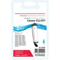 Cartouche jet d'encre Office Depot compatible Canon CLI-571C Cyan
