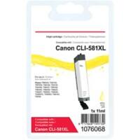 Cartouche jet d'encre Office Depot compatible Canon CLI-581XL Jaune
