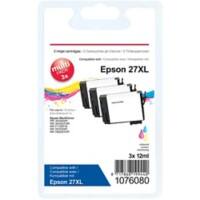 Cartouche jet d'encre Office Depot compatible Epson 27XL Cyan, magenta, jaune 3 Unités