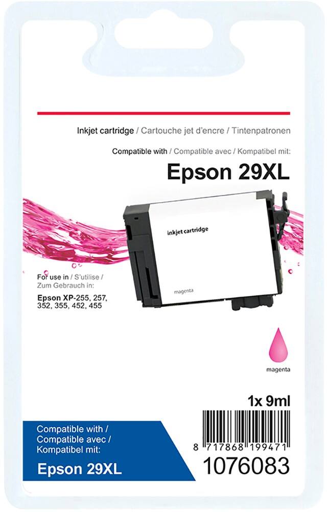 Cartouche jet d'encre Office Depot compatible Epson 29XL T29934012 Magenta