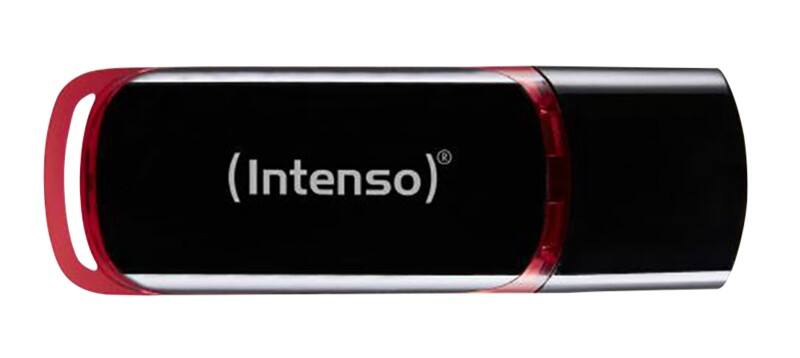 Clé USB Intenso Business Line USB 2.0 8 Go Noir, rouge