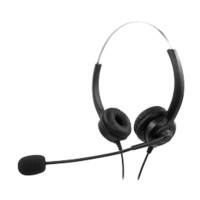 Casque MediaRange Avec fil Par dessus l'Oreille USB Avec Microphone Stéréo Filaire MROS304 Argenté, noir