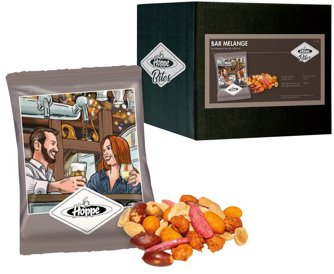Amuse-gueules HOPPE Bar Melane 60 Unités de 1 200 g