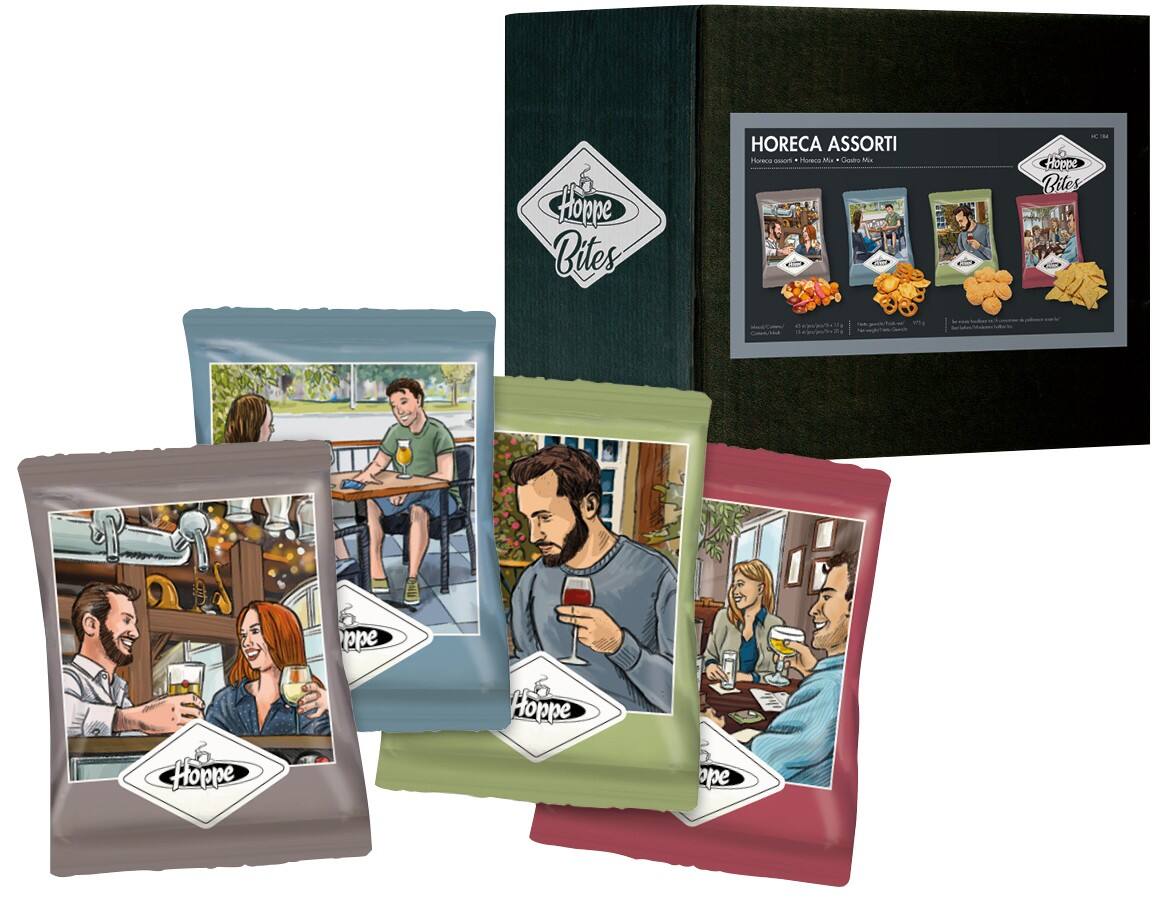 Amuse-gueules HOPPE Horeca Mix 60 Unités de 975 g