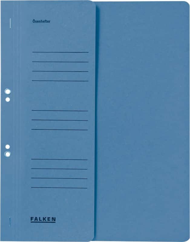 Farde à œillets Falken A4 Bleu Manila