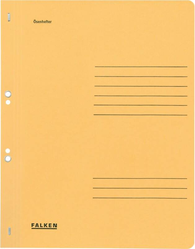 Farde à œillets Falken A4 Ivoire Carton manila