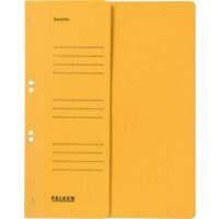 Farde Falken Farde à œillets A4 Jaune Carton manila