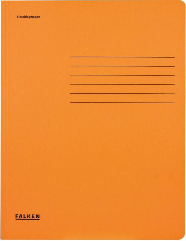 Fardes à 3 rabats Falken 448009E A4 Orange Manila