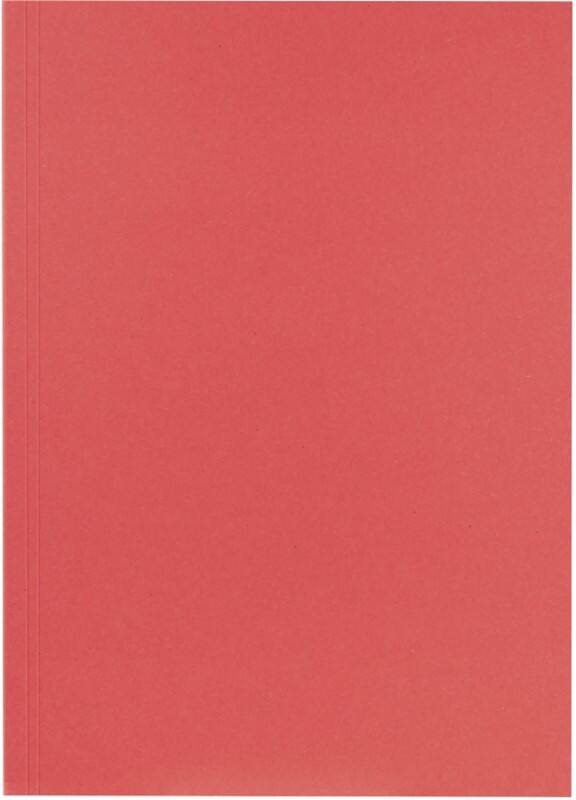 Falken Farde à lamelle A4 Rouge Manille 250 g/m²