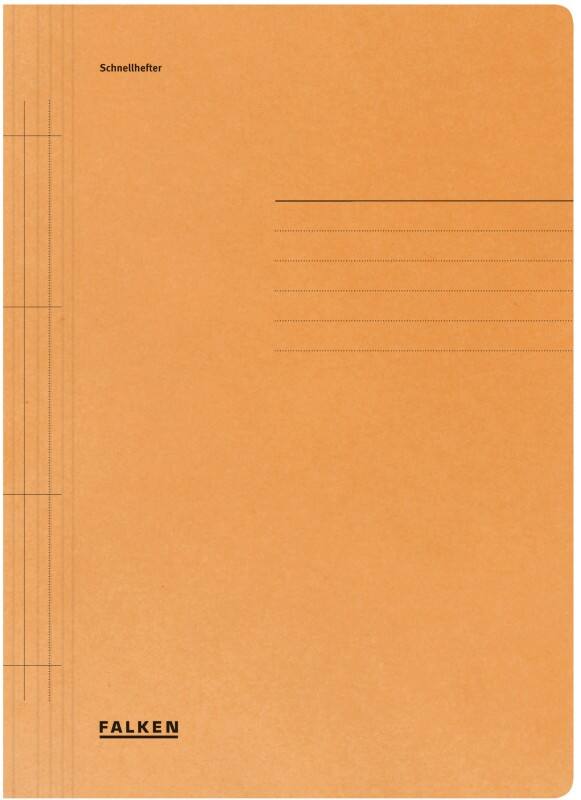 Farde Falken A4 Orange Manila 25 x 31 cm