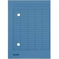 Farde perforée Falken A4 Bleu Manila 22 x 31,8 cm 100 Unités